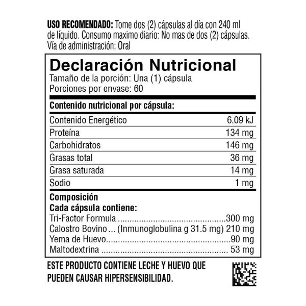 4Life Transfer Factor™ Tri-Factor™ Formula - Imagen 3